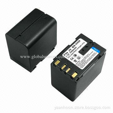Camera Battery, Fits for JVC BN-V428/438, Replacement for DVL1170ED/DVL100/DVL105/DVL107/DVL108/DVL1